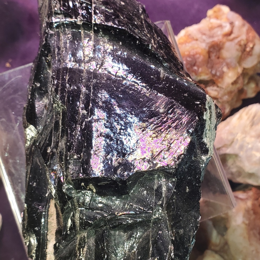 Natural Rainbow Obsidian Healing XL